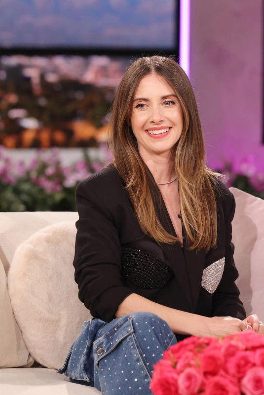 ALISON BRIE at Jennifer Hudson Show february 02/10/2023