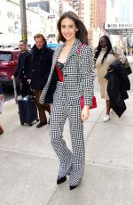 ALISON BRIE Out and About in New York 02/07/2023