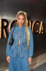 ALYAH CHANELLE SCOTT at Veronica Beard Fashion Show in New York 02/14/2023