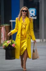 AMANDA HOLDEN Arrives at Global Radio Studios in London 02/20/2022