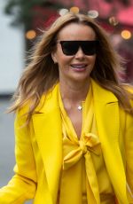 AMANDA HOLDEN Arrives at Global Radio Studios in London 02/20/2022