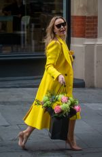 AMANDA HOLDEN Arrives at Global Radio Studios in London 02/20/2022