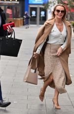 AMANDA HOLDEN Arrives at Global Radio Studios in London 02/27/2023