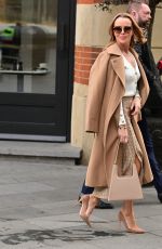 AMANDA HOLDEN Arrives at Global Radio Studios in London 02/27/2023