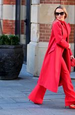 AMANDA HOLDEN Arrives at Heart Radio in London 02/06/2023