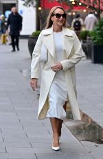 AMANDA HOLDEN Leaves Global Radio Studios in London 02/23/2023