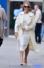 AMANDA HOLDEN Leaves Global Radio Studios in London 02/23/2023