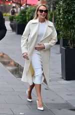 AMANDA HOLDEN Leaves Global Radio Studios in London 02/23/2023