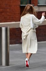 AMANDA HOLDEN Leaves Global Radio Studios in London 02/23/2023