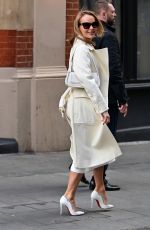 AMANDA HOLDEN Leaves Global Radio Studios in London 02/23/2023