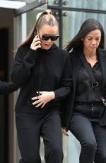 AMANDA HOLDEN Leaves Her Hotel in Manchester 02/10/2023