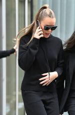 AMANDA HOLDEN Leaves Her Hotel in Manchester 02/10/2023