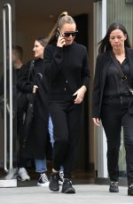 AMANDA HOLDEN Leaves Her Hotel in Manchester 02/10/2023