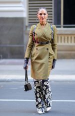 AMANZA SMITH Out and About in New York 02/11/2023