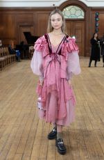 AMELIA WINDSOR at Bora Aksu Show at London Fashion Week 02/17/2023