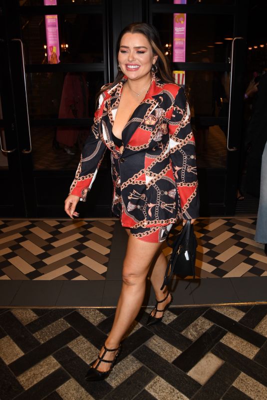 AMY CHRISTOPHERS at Magic Mikes Last Dance Special Screening in London 01/31/2023