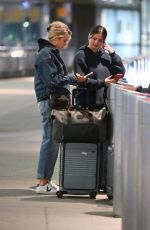AMY ROBACH Arrives at JFK Airport in New York 02/25/2023