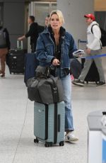 AMY ROBACH Arrives at JFK Airport in New York 02/25/2023