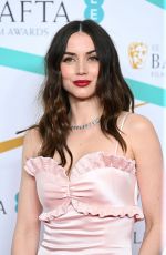 ANA DE ARMAS at EE Bafta Film Awards 2023 in London 02/19/2023