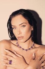 ANASTASIA KARANIKOLAOU in Ocean Drive Magazine, February 2023