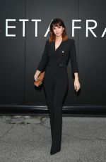ANDREA DELOGU at Elisabetta Franchi Fashion Show in Milan 02/25/2023