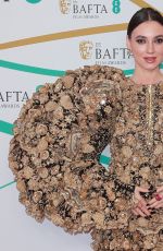 ANDREEA CRISTEA at EE Bafta Film Awards 2023 in London 02/19/2023