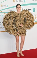 ANDREEA CRISTEA at EE Bafta Film Awards 2023 in London 02/19/2023