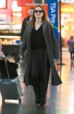 ANEGELINA JOLIE Arrives at JFK Airport in New York 02/20/2023