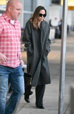 ANEGELINA JOLIE Arrives at JFK Airport in New York 02/20/2023