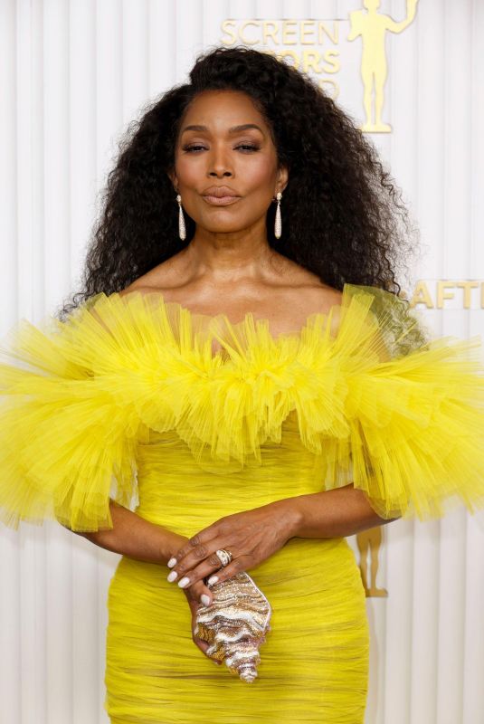 ANGELA BASSETT at 29th Annual Screen Actors Guild Awards in Century City 02/26/2023