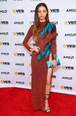 ANGELA SARAFYAN at 21st Annual Ves Awards in Beverly Hills 02/15/2023