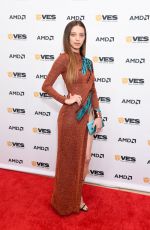 ANGELA SARAFYAN at 21st Annual Ves Awards in Beverly Hills 02/15/2023