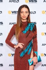 ANGELA SARAFYAN at 21st Annual Ves Awards in Beverly Hills 02/15/2023