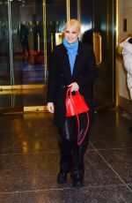 ANNA FARIS Leaves NBC Studios in New York 02/08/2023