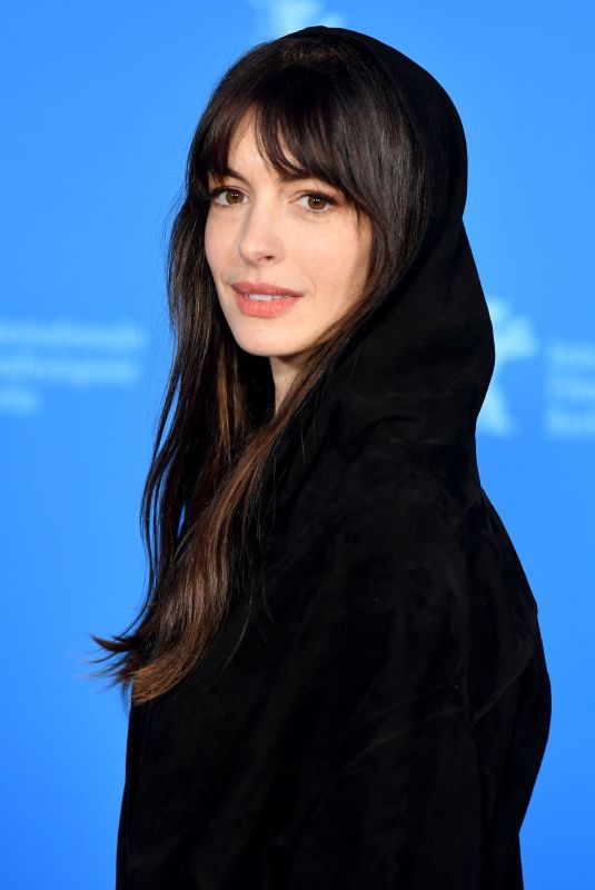 ANNE HATHAWAY at She Came To Me Photocall at 73rd Berlinale International Film Festival 02/16/2023