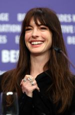 ANNE HATHAWAY at She Came To Me Press Conference at 73rd Berlinale International Film Festival 02/16/2023