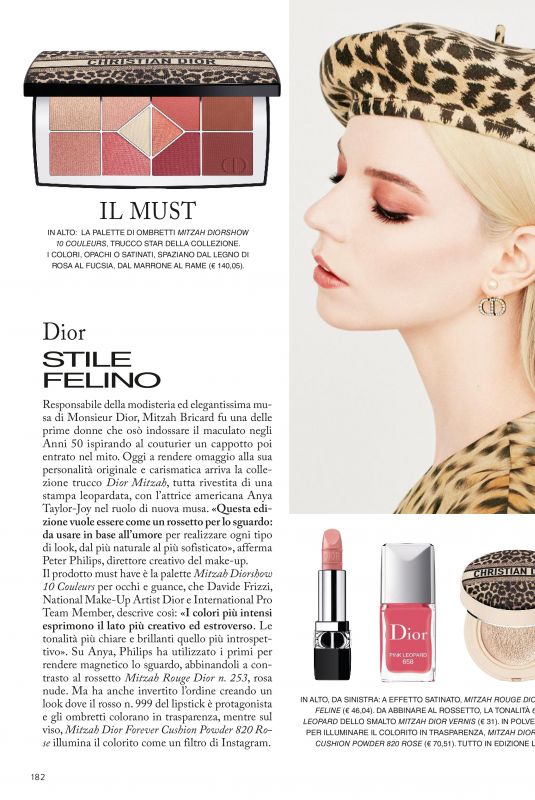 ANYA TAYLOR-JOY in Grazia Magazine, February 2023