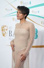 ARIANA DEBOSE at EE Bafta Film Awards 2023 in London 02/19/2023