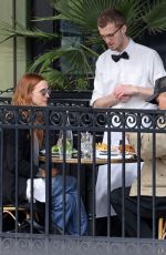 ASHLEE SIMPSON and Evan Ross Out for Lunch Date in Studio City 02/18/2023