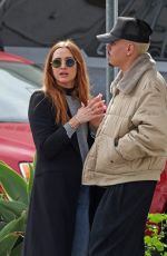ASHLEE SIMPSON and Evan Ross Out for Lunch Date in Studio City 02/18/2023