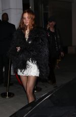 ASHLEE SIMPSON Leaves a Post Grammy Party in Beverly Hills 02/05/2023