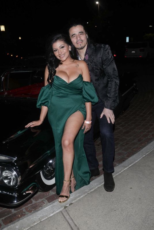 ASHLEY ALVAREZ Leaves Chicano Elegance Gala in Beverly Hills 02/18/2023