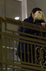 ASHLEY BENSON and Brandon Davis on a Date Night in Los Angeles 02/09/2023