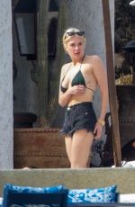 ASHLEY BENSON and Brandon Davis on Vacation in Los Cabos 02/223/2023