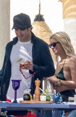 ASHLEY BENSON and Brandon Davis on Vacation in Los Cabos 02/223/2023