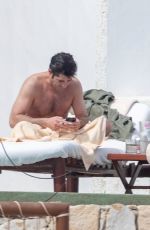 ASHLEY BENSON in a Green Bikini in Los Cabos 02/27/2023