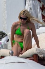 ASHLEY BENSON in a Green Bikini in Los Cabos 02/27/2023