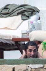 ASHLEY BENSON in a Green Bikini in Los Cabos 02/27/2023