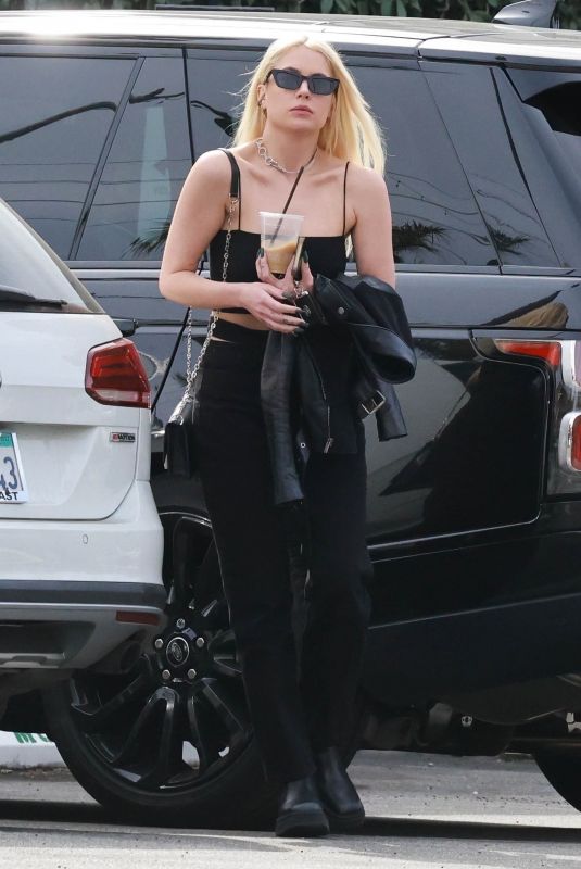 ASHLEY BENSON Out Shopping in Los Feliz 02/17/2023