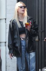 ASHLEY BENSON Out Smoking in Los Feliz 02/21/2023